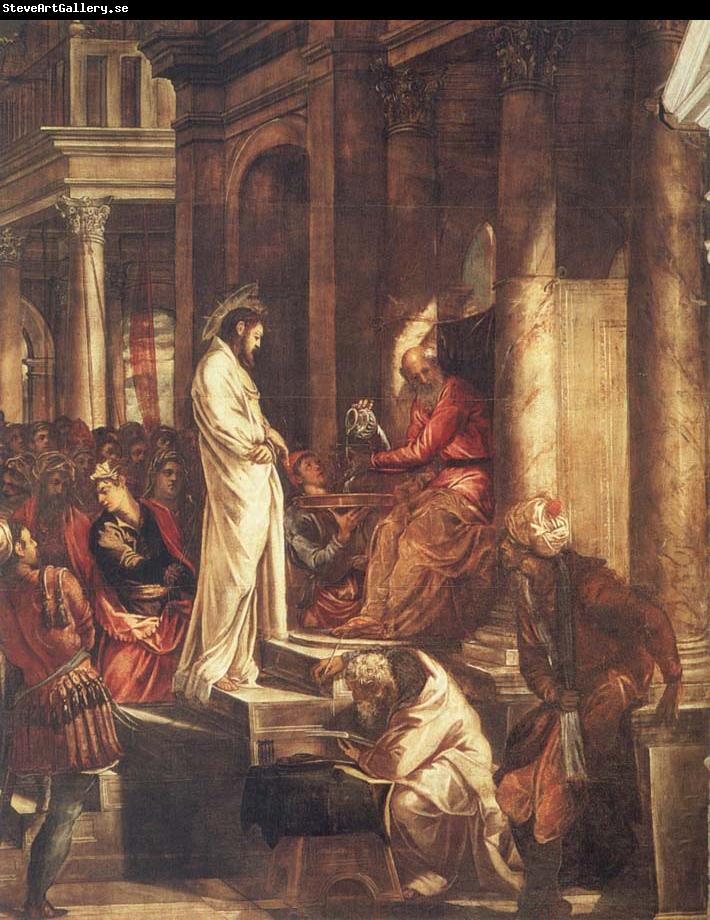 TINTORETTO, Jacopo Christ before Pilate